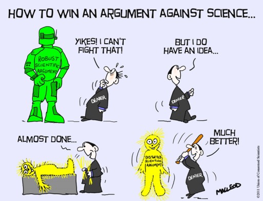 How to win an argument against science