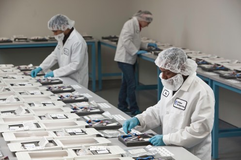 Clinical trial kit production