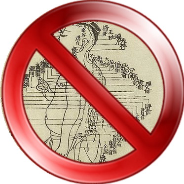 no acupuncture