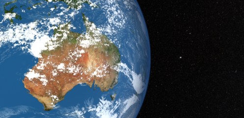 Clouds over Australia